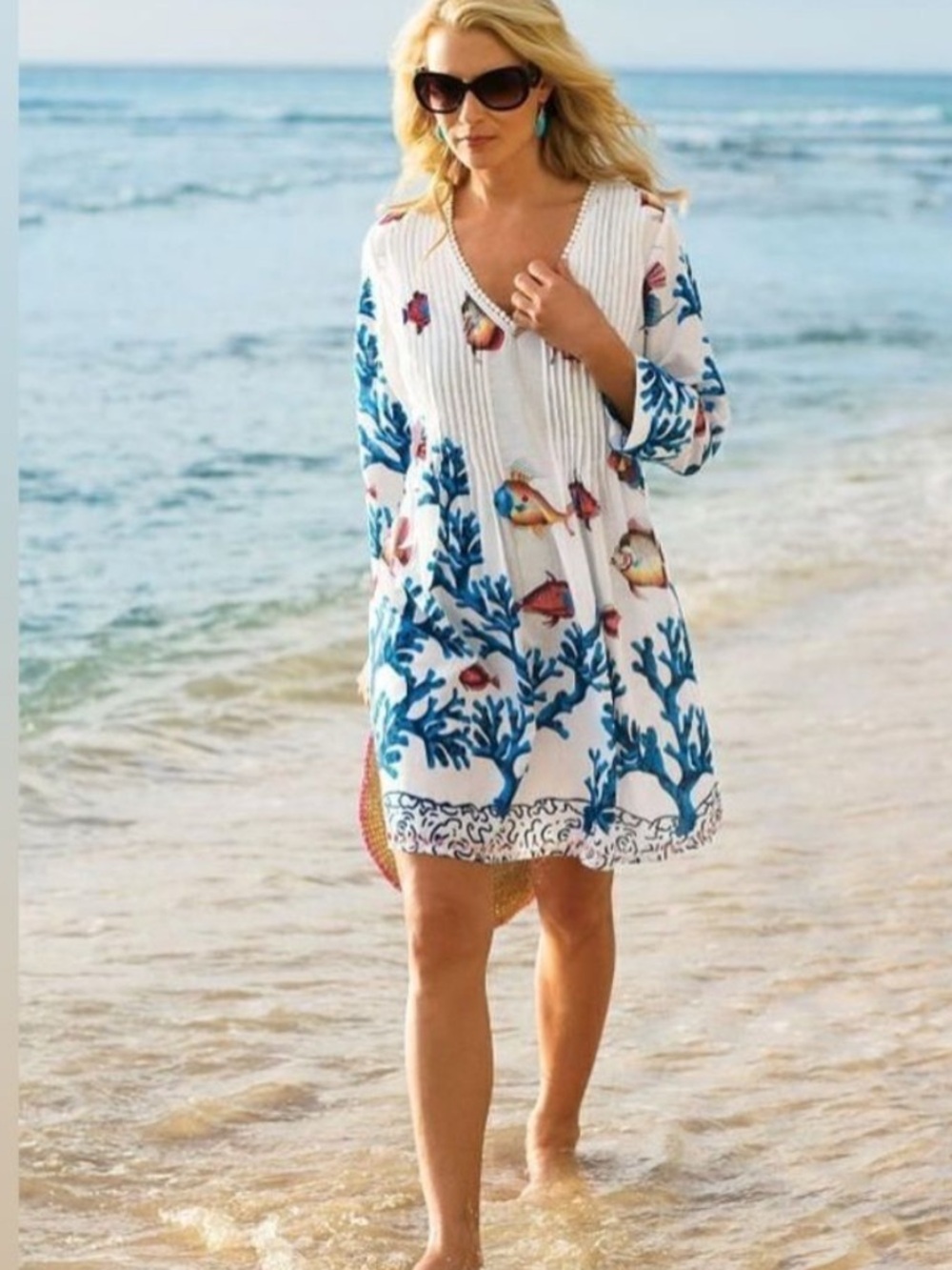 Soft Surroundings Seychelles Coverup Dress